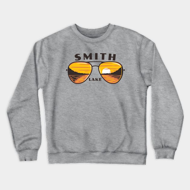 Smith Lake Sunglasses • Shades Crewneck Sweatshirt by Alabama Lake Life